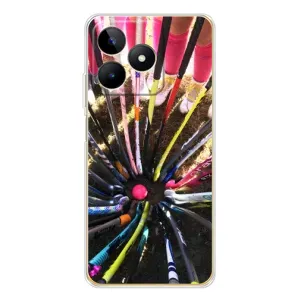 Чехлы с принтом Спортивная тематика для Realme Note 60 (Флорбол)