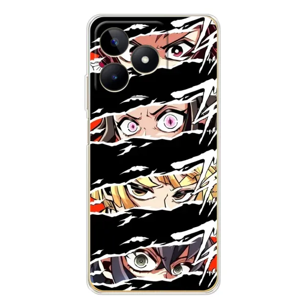 Чехол с рисунком «Глаза на чорном» для Realme Note 60 Чехол с рисунком «Глаза на чорном» для Realme Note 60