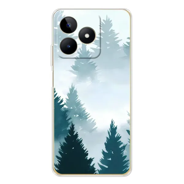Чехол с рисунком «Горный лес» для Realme Note 60 Чехол с рисунком «Горный лес» для Realme Note 60