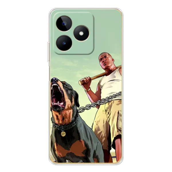 Чехол с рисунком «GTA» для Realme Note 60 Чехол с рисунком «GTA» для Realme Note 60