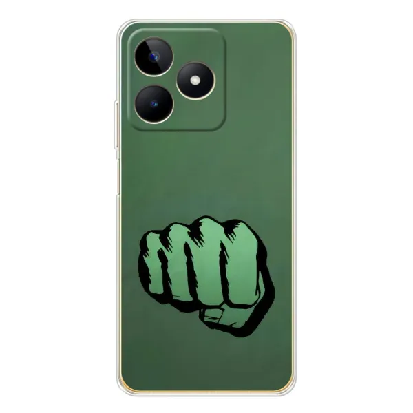 Чехол с рисунком «Халк» для Realme Note 60