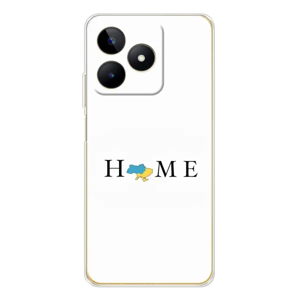 Чехол с рисунком «Home» для Realme Note 60