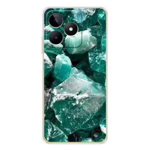 Чехол (Дорого -богато) на Realme Note 60 (Изумруд)