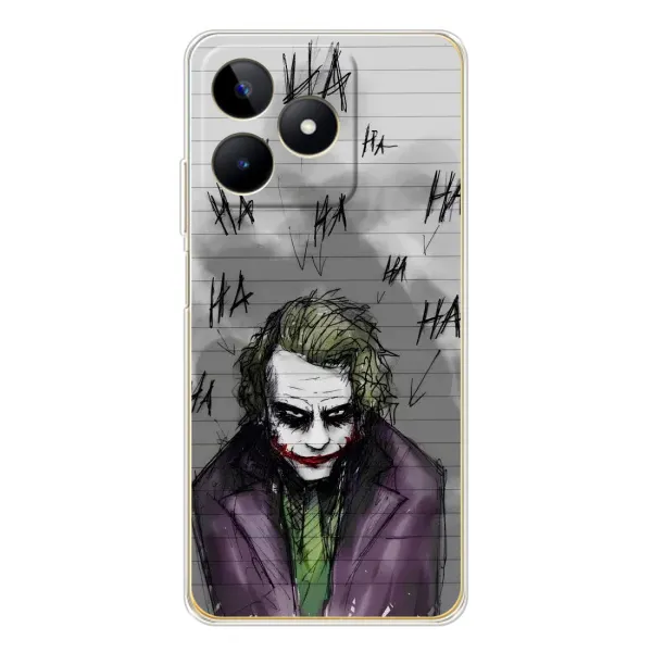 Чохол з малюнком «Joker клоун» для Realme Note 60 Чохол з малюнком «Joker клоун» для Realme Note 60