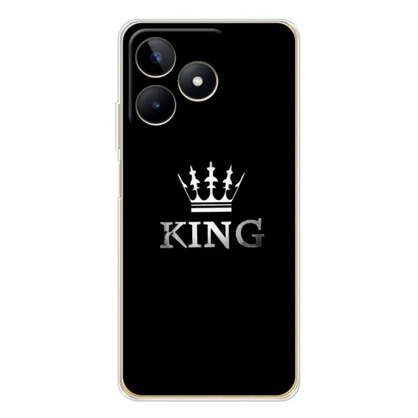 Чехол с рисунком «KING» для Realme Note 60 Чехол с рисунком «KING» для Realme Note 60