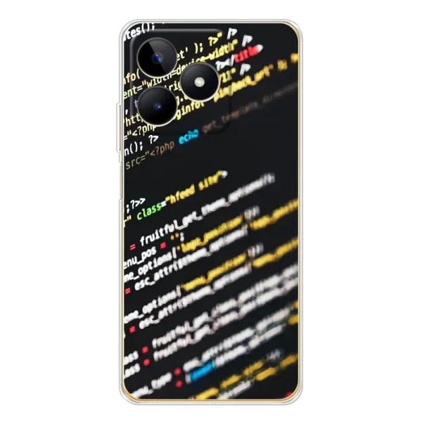 Чохол з малюнком «Код» для Realme Note 60 Чохол з малюнком «Код» для Realme Note 60