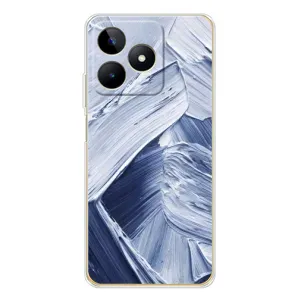 Чохли з сенсом на Realme Note 60 (Краски розводи)