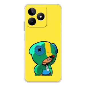 Чохол Бравл Старс для Realme Note 60 (Леон (LEON))