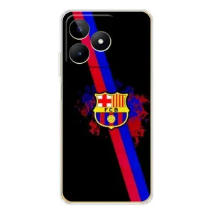 Чохол для Realme Note 60 (Барселона) (Лого Барси)