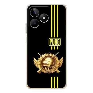 Чехол (TPU) с картинкой "Лого Пабг" на Ноте 60 (Лого PUPG)