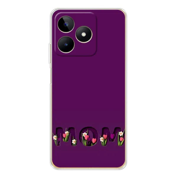 Чехол с рисунком «Мама с цветами» для Realme Note 60 Чехол с рисунком «Мама с цветами» для Realme Note 60