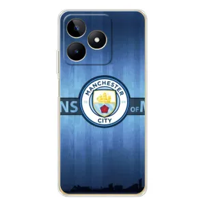 Силіконові Чохли з принтом Футбол на Realme Note 60 (ManCity)