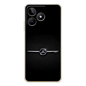 Силіконовий бампер з картинкою машини на Realme Note 60 (Mercedes)