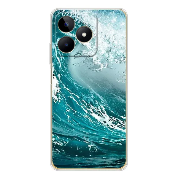 Чехол с рисунком «Морская волна» для Realme Note 60 Чехол с рисунком «Морская волна» для Realme Note 60