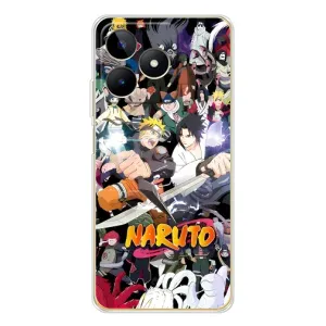Купить Чехлы на телефон с принтом Anime для Realme Note 60 (Наруто постер)
