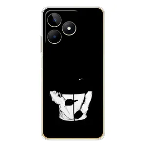 Силиконовый Чехол на Realme Note 60 с картинкой Nike (Nike стиль)