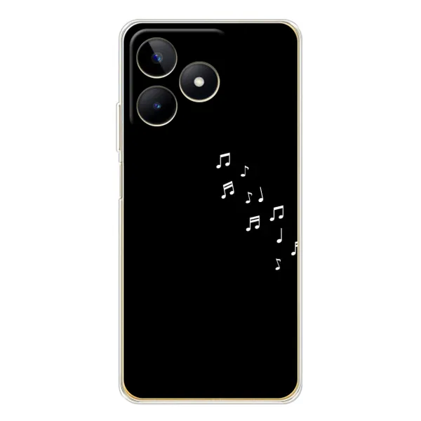 Чехол с рисунком «Ноты» для Realme Note 60 Чехол с рисунком «Ноты» для Realme Note 60