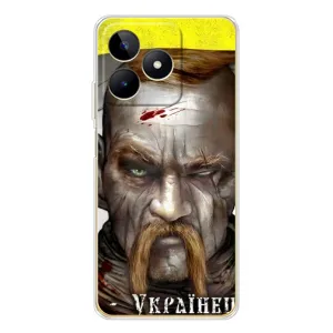 Чохол з картинкою (Патріотичний КОЗАК) на Realme Note 60 (Одноокий КОЗАК)
