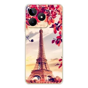 Чехол с Эйфелевой башней на Realme Note 60 (Paris photo)