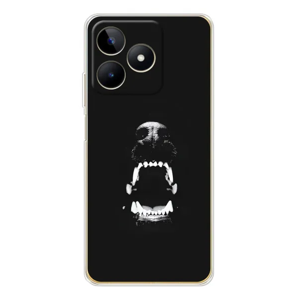 Чехол с рисунком «Пасть добермана» для Realme Note 60