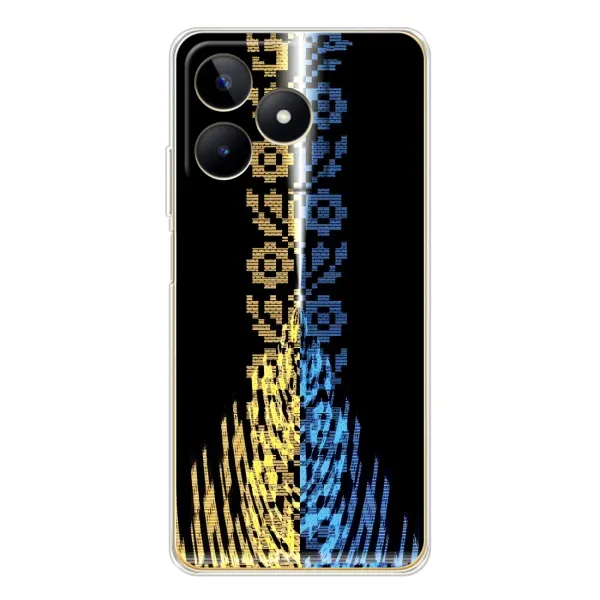 Чохол з малюнком «Патріотична вишиванка» для Realme Note 60 Чохол з малюнком «Патріотична вишиванка» для Realme Note 60
