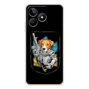 Чехол с рисунком «Патрон Воин» для Realme Note 60