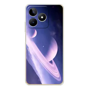 Чехлы КОСМОС для Realme Note 60 (Планета в космосе)