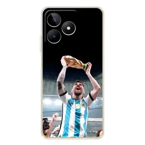 Чохли Лео Мессі Аргентина для Realme Note 60 (Щасливий Мессі)