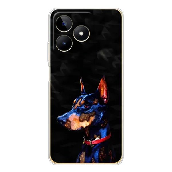 Чехол с рисунком «Собака Мопс» для Realme Note 60 Чехол с рисунком «Собака Мопс» для Realme Note 60