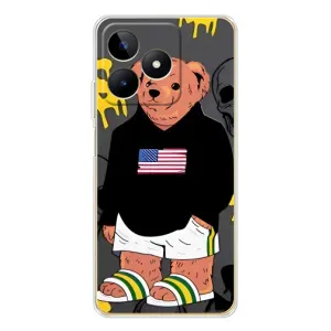 Чехлы Мишка Тедди для Ноте 60 (Teddy USA)