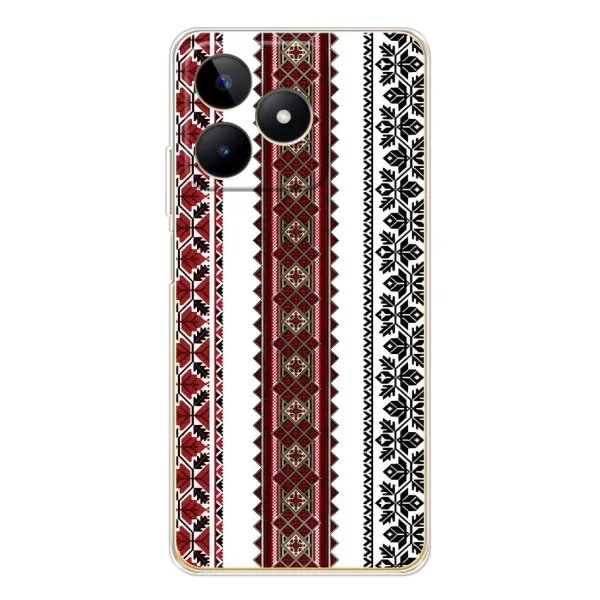 Чехол с рисунком «Вышиваночки» для Realme Note 60 Чехол с рисунком «Вышиваночки» для Realme Note 60