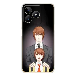 Чехол с персонажами АНИМЕ на Realme Note 60 (Ягами вырос)