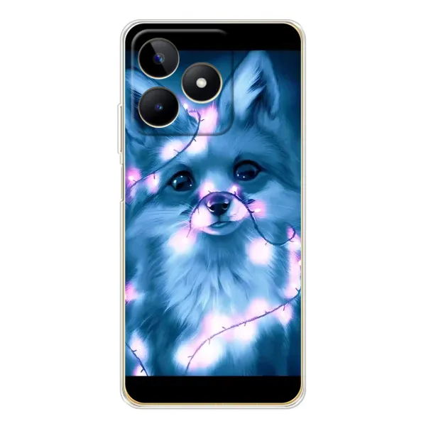 Чохол з малюнком «Яскрава Лисиця» для Realme Note 60 Чохол з малюнком «Яскрава Лисиця» для Realme Note 60