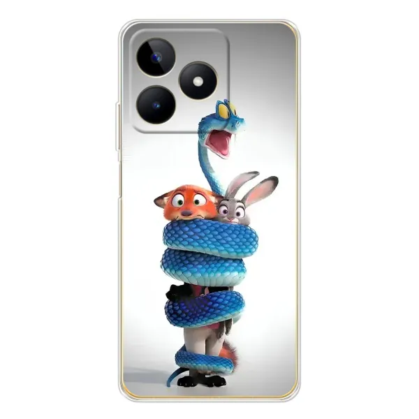 Чехол с рисунком «Змея Зоо» для Realme Note 60 Чехол с рисунком «Змея Зоо» для Realme Note 60