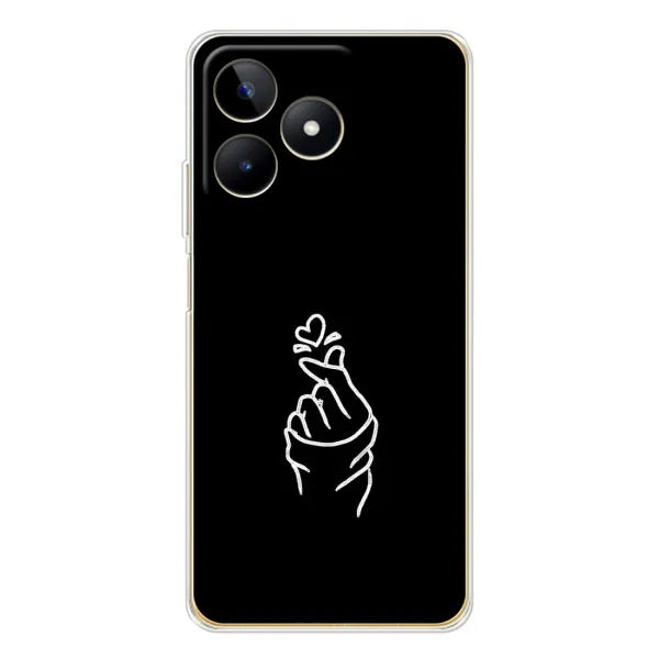 Чехол с рисунком «Знак Сердечка» для Realme Note 60