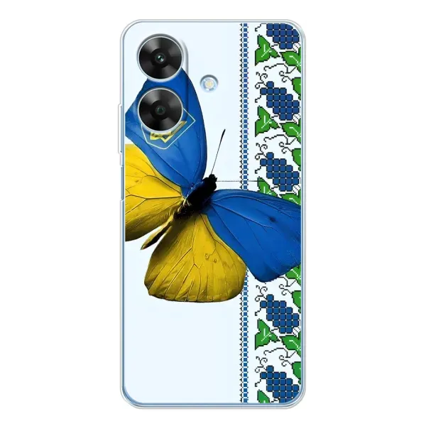 Чехол с рисунком «Бабочка» для Realme Note 60x Чехол с рисунком «Бабочка» для Realme Note 60x