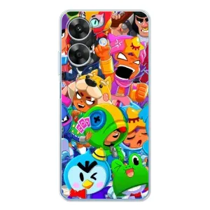 Силіконовый Чохол на Realme Note 60x з картинкою Brawl Stars (Brawl-Stars)