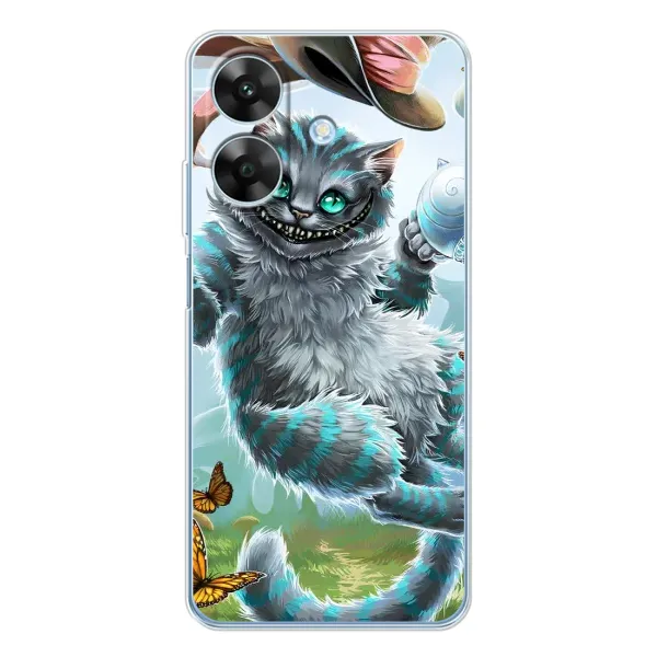 Чехол с рисунком «Чеширский  КОТИК» для Realme Note 60x