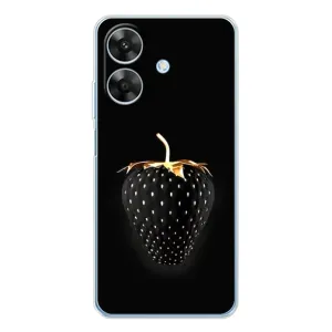Чохол з зображенням смачної їжі для Realme Note 60x (Чорна полуниця)