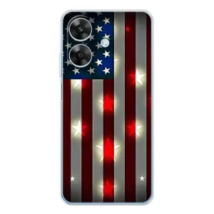 Чехол Флаг USA для Realme Note 60x (Флаг США 2)
