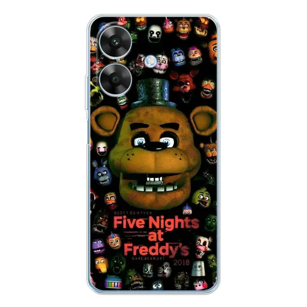 Чехол с рисунком «Freddy» для Realme Note 60x