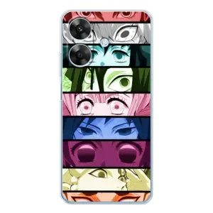 Силиконовые чехлы с глазами Anime для Ноте 60х (Глаза Хашира)