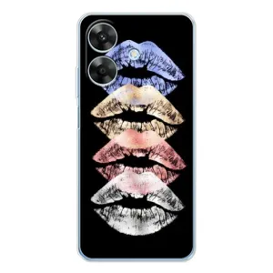Чехол Стильные девушки на Realme Note 60x (Губы)