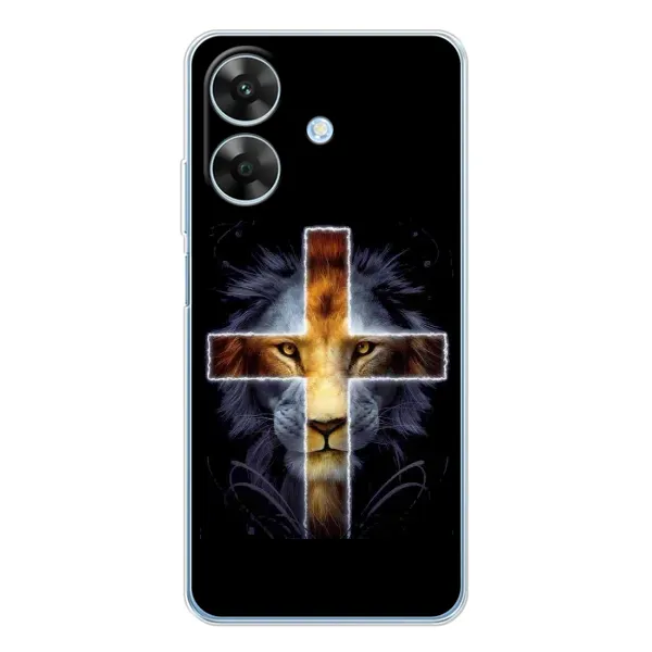 Чехол с рисунком «Иисус Лев» для Realme Note 60x
