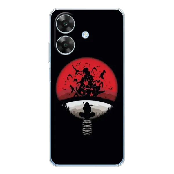 Чехол с рисунком «Итачи на черном» для Realme Note 60x Чехол с рисунком «Итачи на черном» для Realme Note 60x
