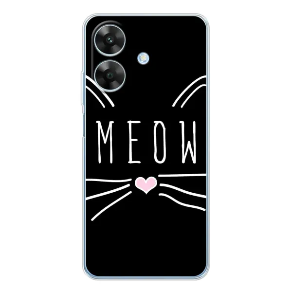 Чехол с рисунком «КОТИК MEOW» для Realme Note 60x