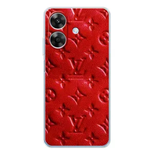 Текстурний Чохол Louis Vuitton для Ноте 60х (Червоний ЛВ)