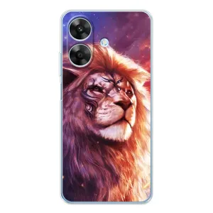 Чехол с картинкой на Realme Note 60x (Красочный ЛЕВ)