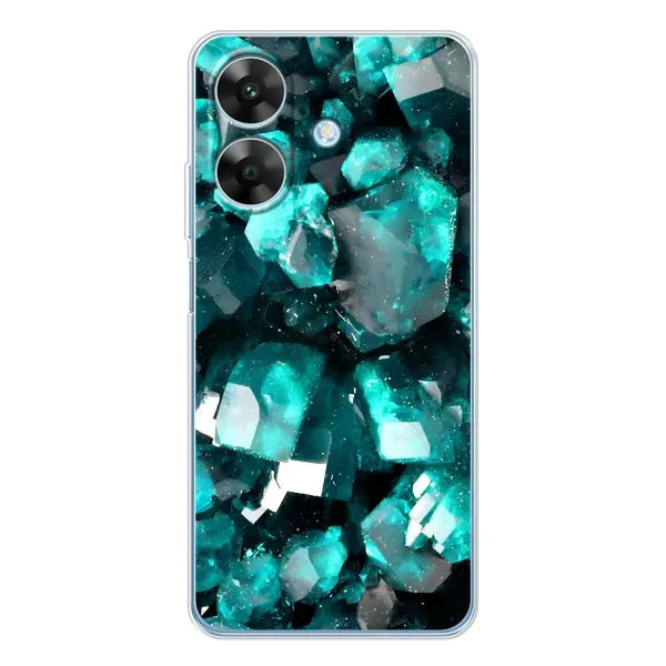 Чехол с рисунком «Кристалы» для Realme Note 60x Чехол с рисунком «Кристалы» для Realme Note 60x