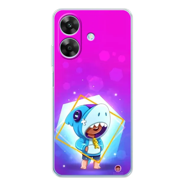 Чехол с рисунком «Леон в костюме Акулы» для Realme Note 60x